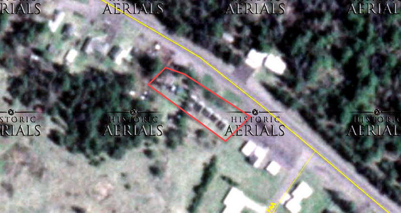 Louieville Cabins - 1981 Aerial